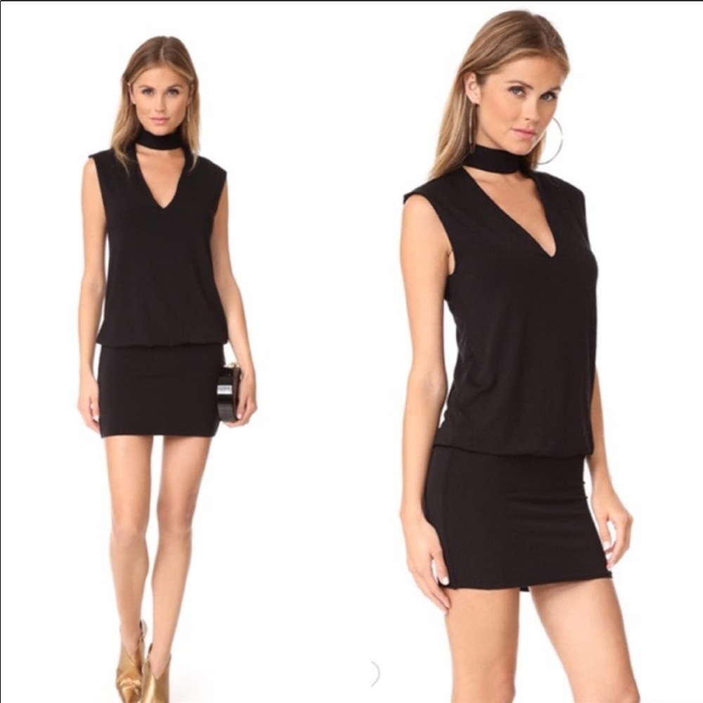 bailey 44 choker mini dress